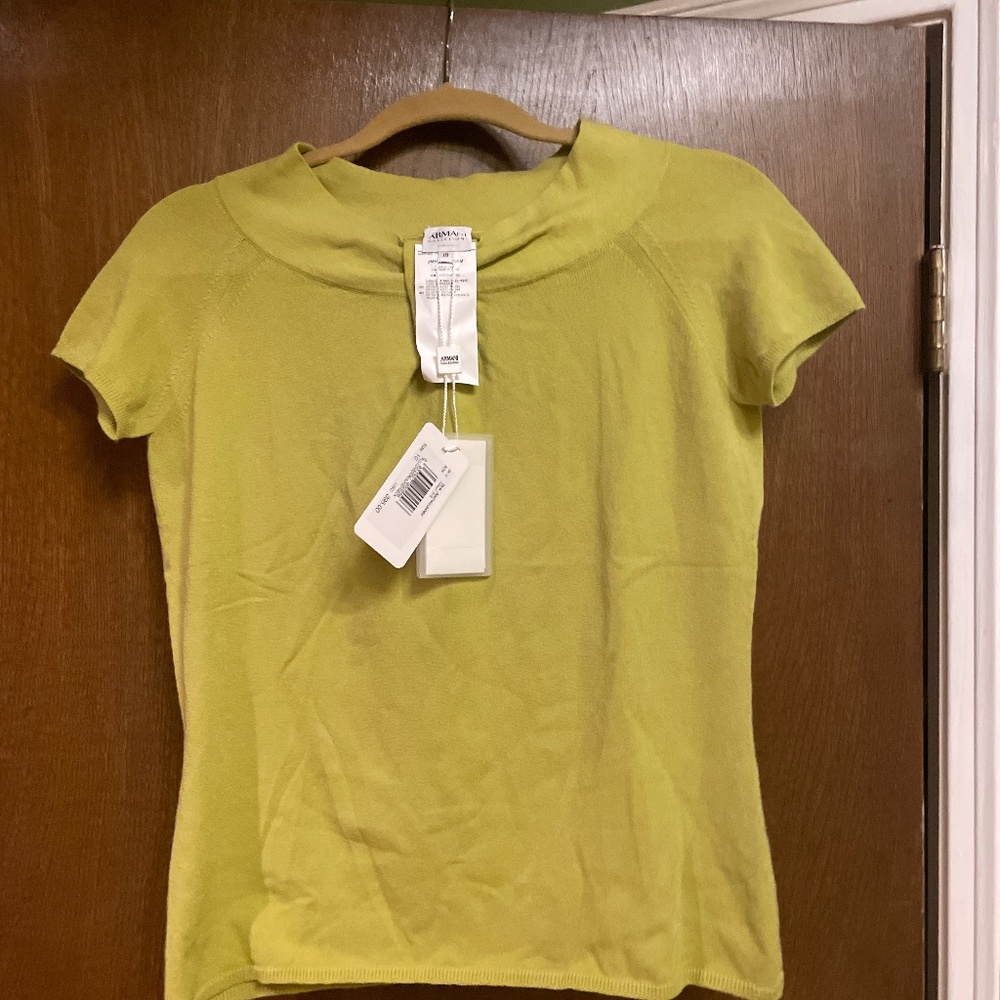 Armani Lime Green shirt